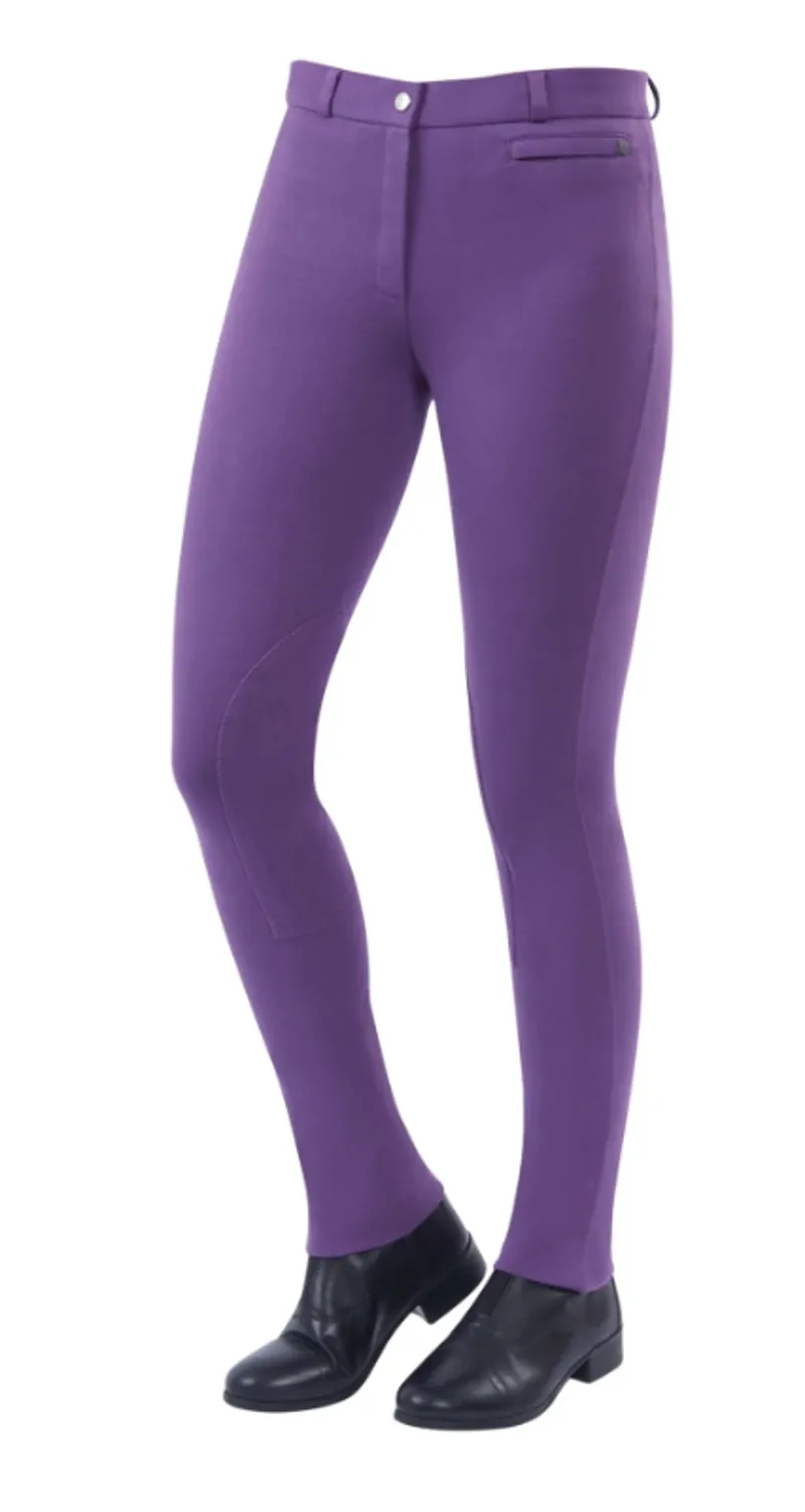 Dublin Saxon Ladies Jodhpurs in Purple